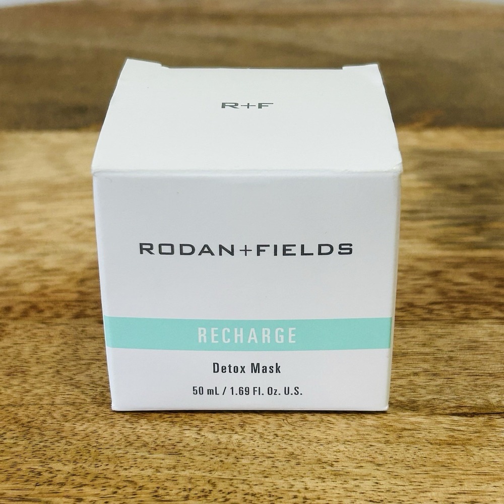 Rodan Fields Recharge Detox Mask Charcoal Cleanses Impurities Face 1.69oz Sealed
